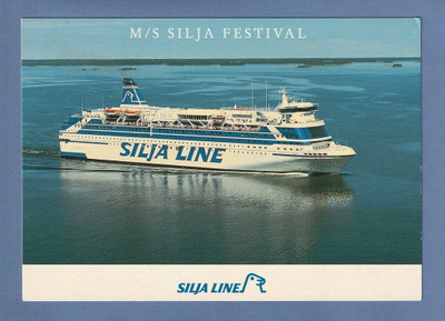 Postikortti: M/S Silja Festival