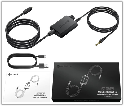 Neoteck DAC – 192kHz digitaalinen audiomuunnin #30612