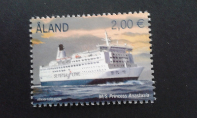 åland 2013 m/s princess anastasia 2€**