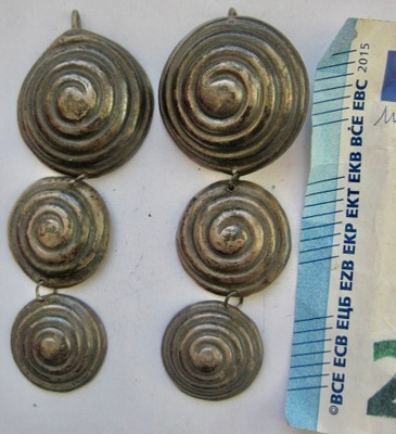 VANHAT Korvakorut Hopeaa 925