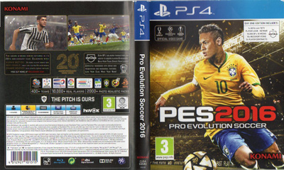 Pro Evolution Soccer 2016	(12 587)	k		PS4