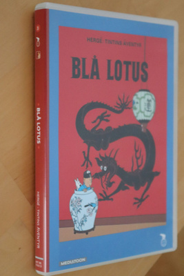 DVD Tintin seikkailut Sininen Lootus ( 1991 )