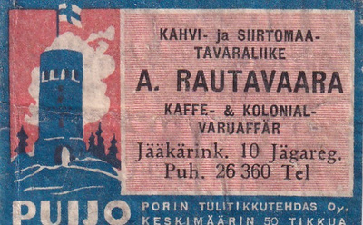 A. Rautavaara, Jääkärink. 10   5/3