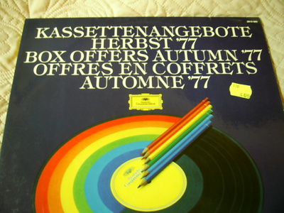 KASSETTENANGEBOTE HERBST 77 (KLASSINEN LP)