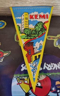 Kemi vintage pieni matkailuviiri