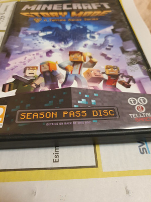 PC Minecraft story mode season pass disc