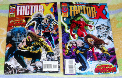 Factor-X #1-4, kaikki osat