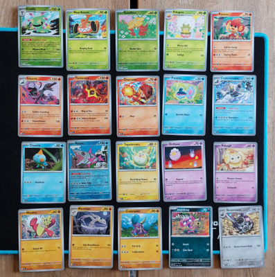 Pokemon kortit 20kpl (#9 Stellar Crown)