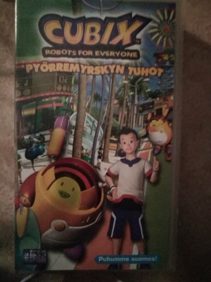 VHS videokasetti Cubix, 1 kpl Pyörremyrskyn tuhot