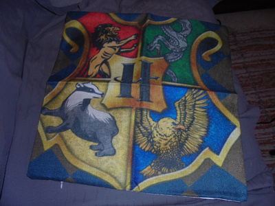 Tyynyliina Harry Potter tupamerkit