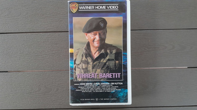 VHS: Vihreät Baretit / The Green Berets (John Wayne 1968/?)