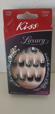 Kiss Luxury Nails Tekokynnet - yht. 24kpl