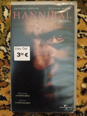 Hannibal (2000) VHS