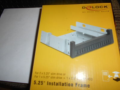 Tietsikka juttun Delock 5.25 Installation frame