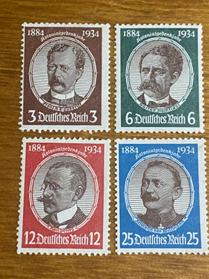 SAKSA REICH 1934 SIIRTOMAIDEN MUISTOJUHLA SARJA**