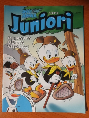 Aku Ankka Juniori Nro 1 / 2019