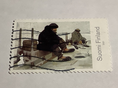 Lape 2734 / 2021 Taideklassikko, J.Rissanen o leimattu