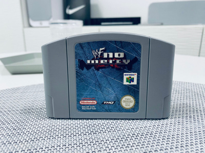 N64 WWF No Mercy PAL + Suoja