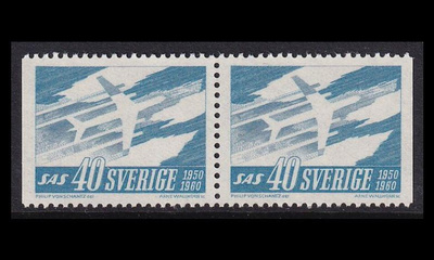Ruotsi 467DD ** SAS lentokone (1961)