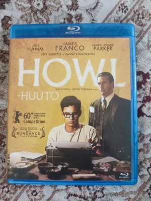 Howl Huuto BLU-RAY Jon Hamm James Franco Mary-Louise Parker