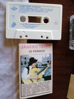 C- KASETTI: JAAKKO TEPPO: 20 PARASTA