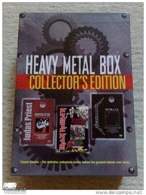 Heavy metal DVD box (Judas Priest, Iron maiden, Metallica)