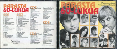 PARASTA 60-LUKUA . 5. CD-LEVYN BOXI 100 HUIPPUISKELMÄÄ