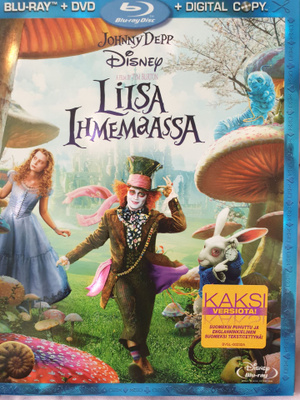 LIISA IHMEMAASSA BLU-RAY+DVD Johnny Depp 