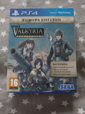 Valkyria Chronicles Remastered Europa edition (PS4)