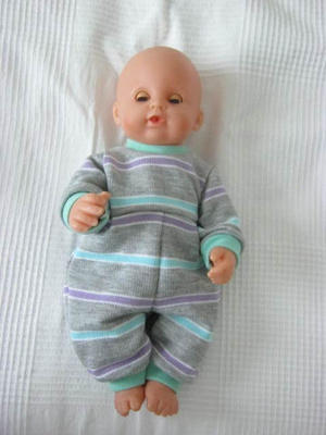 Nukelle haalarit 36 cm