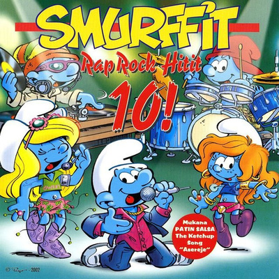 Smurffit - Rap Rock Hitit 10! (CD) EX+!!
