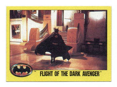 Purkkakuva BATMAN n:o 243 1989 FLIGHT OF THE DARK AVENGER