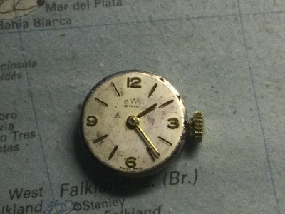 BWC swiss made käyvä kellon kone