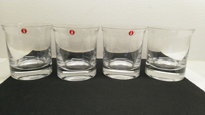 Iittala Otso lasi 12 cl, 4 kpl, Valto Kokko