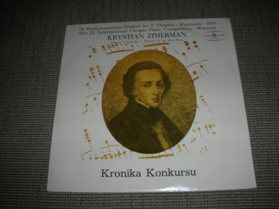 LP vinyyli Krystian Zimerman: Kronika konkursu