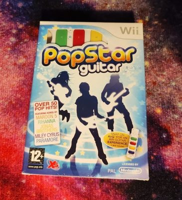 PopStar Guitar (WII) UUSI