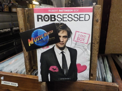 ROBERT PATTINSON BOX - ROBSESSED UUSI 2DVD BOX