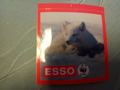 ESSO WWF Napakettu (tarra)