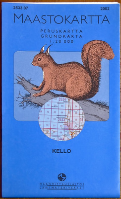 KELLO maastokartta 1:20 000 (2002)