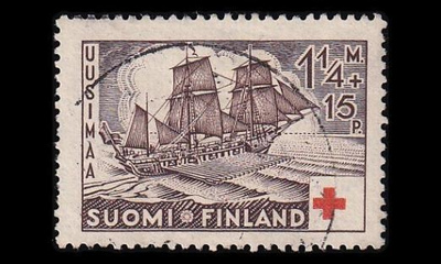 199 o Punainen risti 1 1/4mk+15p (1937)