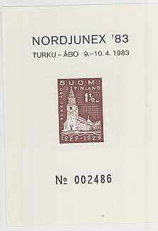 1983 Nordjunex muistoblokki