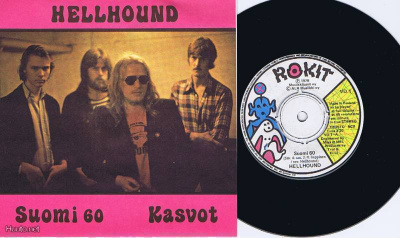 HELLHOUND suomi 60 / kasvot 45 -1978- rare finnish kbd raver