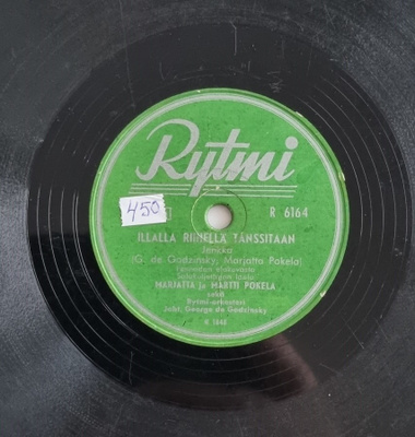Savikiekko 1952 - Marjatta ja Martti Pokela - Rytmi R 6164