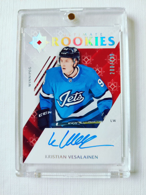 Kristian Vesalainen - 18-19 Ultimate Rookies Auto /299