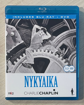 Chaplin: NYKYAIKA (1936) Blu-ray + DVD