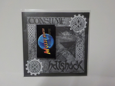 HELLSHOCK / CONSUME - S/T M-/M- SPLIT 7"