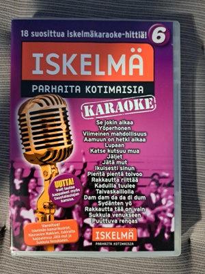 Iskelmä Karaoke 6 dvd