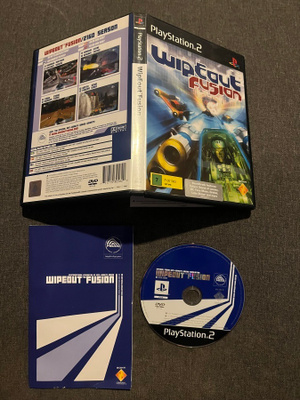 Wipeout Fusion PS2 (Suomijulkaisu)