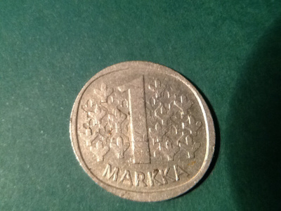 VANHA SUOMEN MARKKA KOLIKKO. 1975