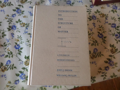 introduction to the structure of matter   4